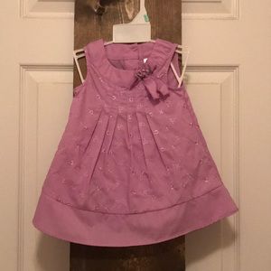 Girls dress with bloomers and sweater
